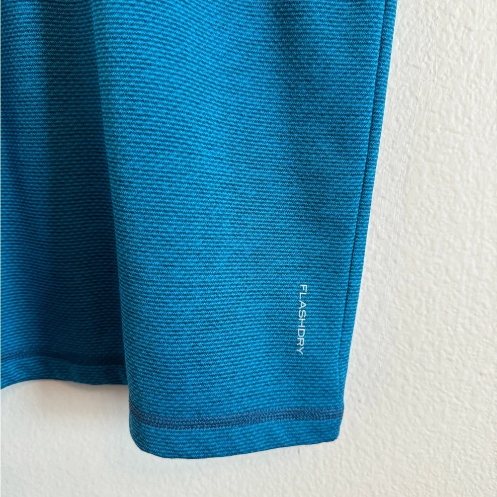 THE NORTH FACE Short Sleeve FlashDry Polo Men's Large Blue